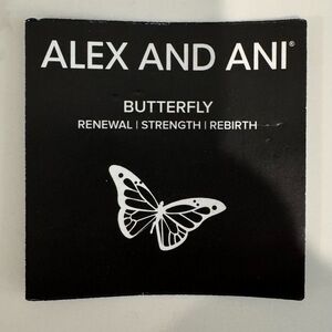 Alex and Ani Butterfly Bracelet